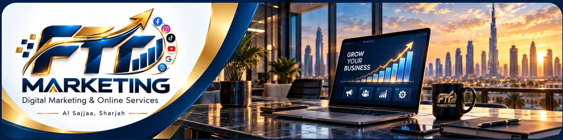 FTT Marketing — digital marketing and online services, Al Sajja Sharjah
